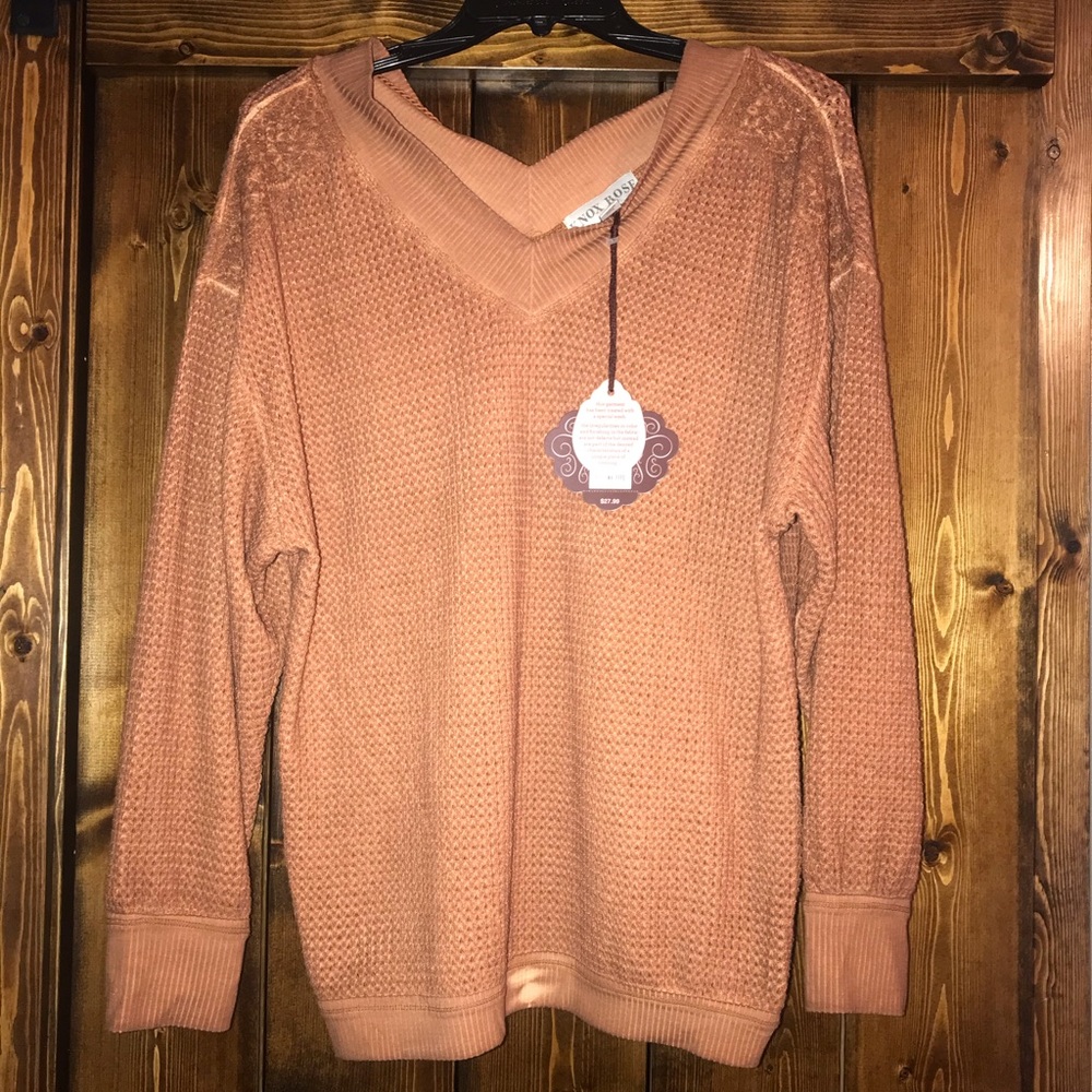 BRAND NEW Rustic Orange Long Sleeve